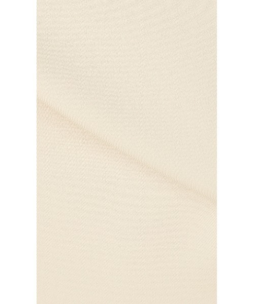 SUIT SQUARE(スーツスクエア)の「長袖フリルネックシャツブラウス(シャツ/ブラウス・レディース・ライトベージュ・S)」の4枚目の写真