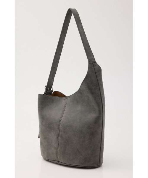 MOUSSY(マウジー)の「【26年AW新作】【EC限定】ONE HANDLE BUCKET バッグ(ショルダーバッグ・レディース・ブラウン/ライトブラック・FREE)」の15枚目の写真