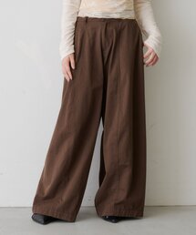 【3サイズ展開/高身長サイズ/低身長サイズ】バレルレッグツイルパンツ