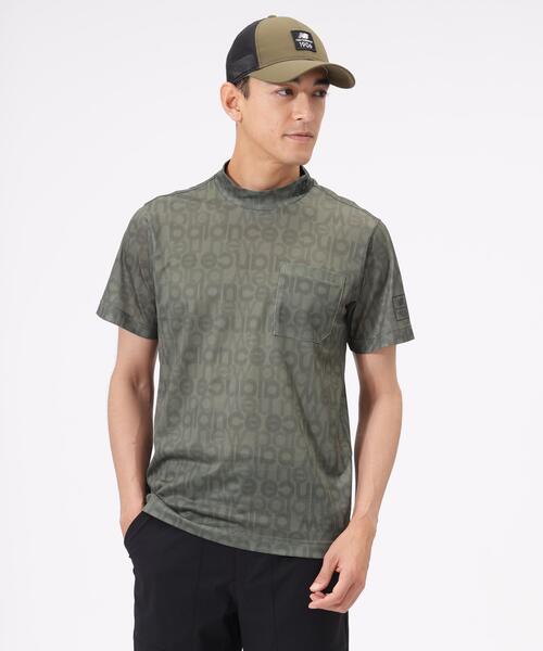 New Balance Golf(ニューバランスゴルフ)の「【new balance golf】【直営店舗限定】メッシュ 半袖 モックネック プルオーバー (MENS)(Tシャツ/カットソー・メンズ・ブラック/カーキオリーブ・MEDIUM/LARGE/X-LARGE)」の3枚目の写真