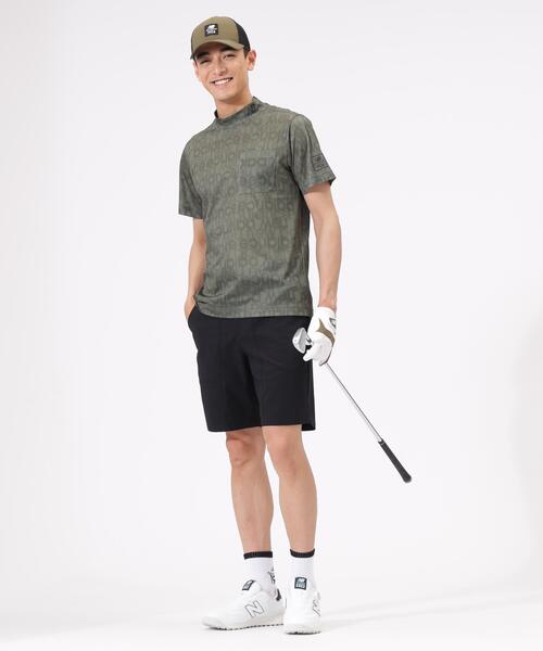 New Balance Golf(ニューバランスゴルフ)の「【new balance golf】【直営店舗限定】メッシュ 半袖 モックネック プルオーバー (MENS)(Tシャツ/カットソー・メンズ・ブラック/カーキオリーブ・MEDIUM/LARGE/X-LARGE)」の4枚目の写真