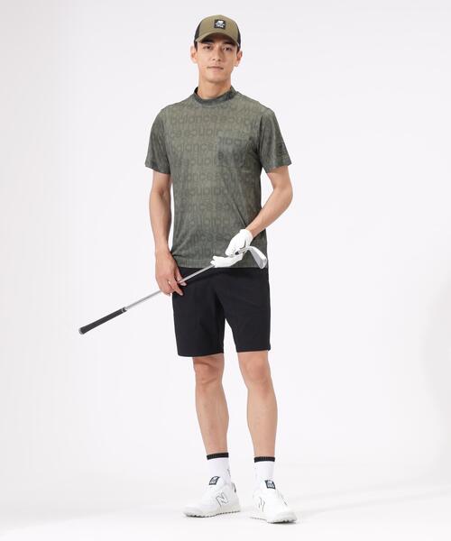 New Balance Golf(ニューバランスゴルフ)の「【new balance golf】【直営店舗限定】メッシュ 半袖 モックネック プルオーバー (MENS)(Tシャツ/カットソー・メンズ・ブラック/カーキオリーブ・MEDIUM/LARGE/X-LARGE)」の5枚目の写真