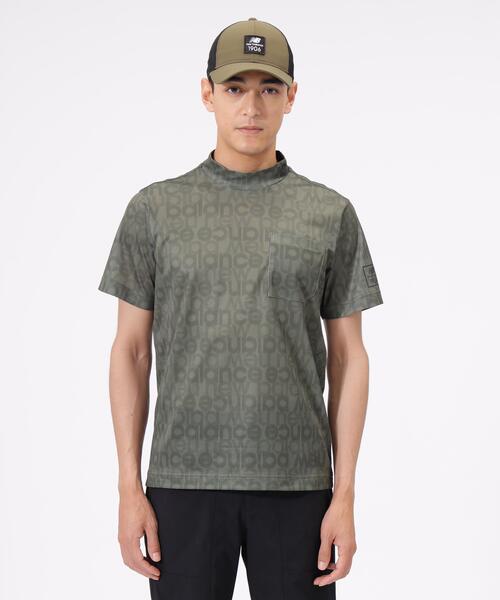 New Balance Golf(ニューバランスゴルフ)の「【new balance golf】【直営店舗限定】メッシュ 半袖 モックネック プルオーバー (MENS)(Tシャツ/カットソー・メンズ・ブラック/カーキオリーブ・MEDIUM/LARGE/X-LARGE)」の6枚目の写真