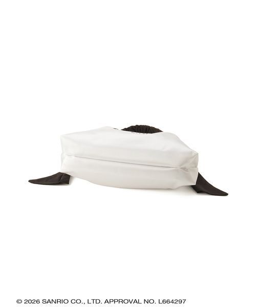 sanrio house(サンリオハウス)の「【ONLINE限定カラーあり】【SNIDEl HOME】トートバッグ(トートバッグ・レディース・ブラック/ホワイト/ピンク・F)」の8枚目の写真
