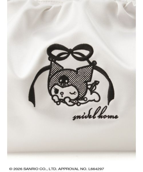sanrio house(サンリオハウス)の「【ONLINE限定カラーあり】【SNIDEl HOME】トートバッグ(トートバッグ・レディース・ブラック/ホワイト/ピンク・F)」の9枚目の写真