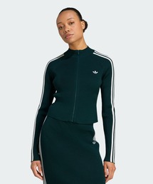 アディカラー スリーストライプス スリム ニット トラックトップ / ジャージ / トラックジャケット / アディダスオリジナルス adidas Originals