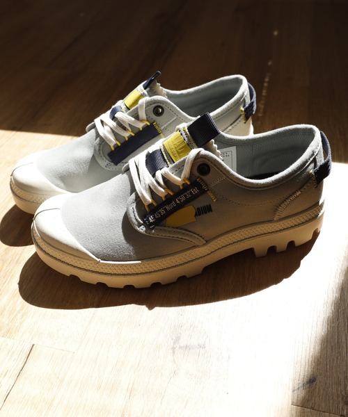 PALLADIUM(パラディウム)の「PAMPA OX RE-CRAFT ローカット スニーカー(スニーカー・メンズ・オフホワイト/カーキ/ベージュ/ブラック・26cm/27.5cm/27cm/28cm/23cm/24.5cm/24cm/25.5cm/25cm/26.5cm/23.5cm/22.5cm)」の22枚目の写真