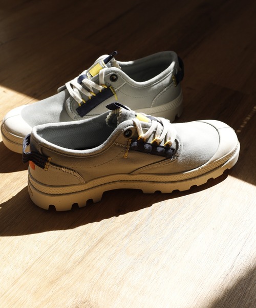 PALLADIUM(パラディウム)の「PAMPA OX RE-CRAFT ローカット スニーカー(スニーカー・メンズ・オフホワイト/カーキ/ベージュ/ブラック・26cm/27.5cm/27cm/28cm/23cm/24.5cm/24cm/25.5cm/25cm/26.5cm/23.5cm/22.5cm)」の12枚目の写真