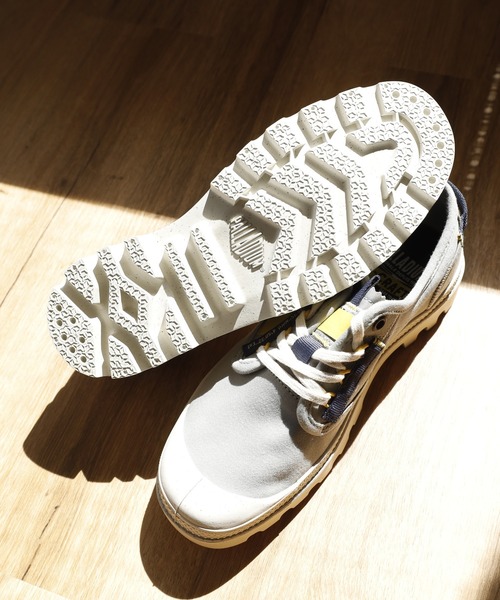 PALLADIUM(パラディウム)の「PAMPA OX RE-CRAFT ローカット スニーカー(スニーカー・メンズ・オフホワイト/カーキ/ベージュ/ブラック・26cm/27.5cm/27cm/28cm/23cm/24.5cm/24cm/25.5cm/25cm/26.5cm/23.5cm/22.5cm)」の16枚目の写真