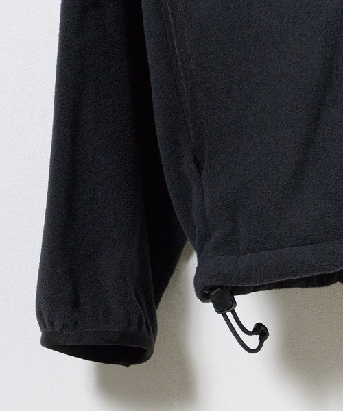 NANGA(ナンガ)の「NANGA/ナンガ AIR WARM FLEECE TOPS エアーウォームフリーストップス スウェット トレーナー ハイネック スタンドネック メンズ レディース 2026年 秋 秋服 冬 冬服(スウェット・メンズ・ブラック・S/M/L/XL)」の4枚目の写真
