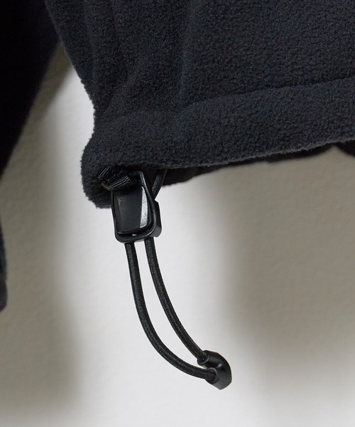 NANGA(ナンガ)の「NANGA/ナンガ AIR WARM FLEECE TOPS エアーウォームフリーストップス スウェット トレーナー ハイネック スタンドネック メンズ レディース 2026年 秋 秋服 冬 冬服(スウェット・メンズ・ブラック・S/M/L/XL)」の3枚目の写真