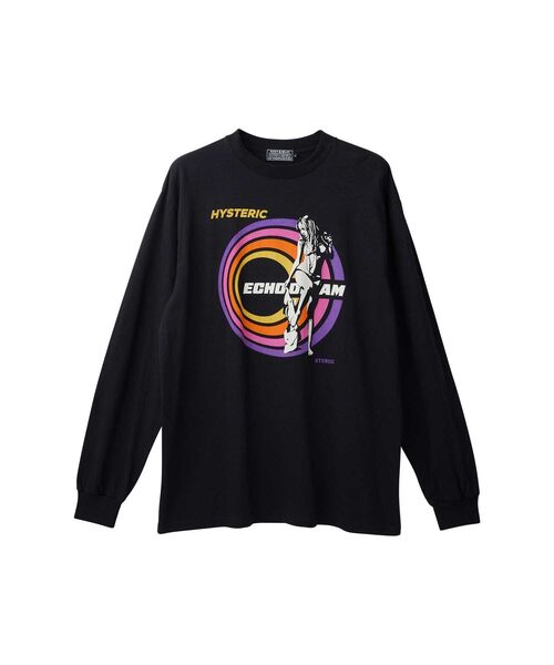 HYSTERIC GLAMOUR(ヒステリックグラマー)の「ECHO DREAM Tシャツ(Tシャツ/カットソー・メンズ・ホワイト/ブラック/ピンク・X-LARGE/LARGE/MEDIUM/SMALL)」の2枚目の写真