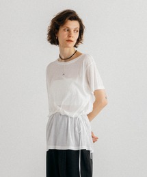 お値下げ 新品 CREDONA クレドナ LAYERED CUT TOPS セール】LAYERED CUT TOPS/レイヤードカットトップス（Tシャツ