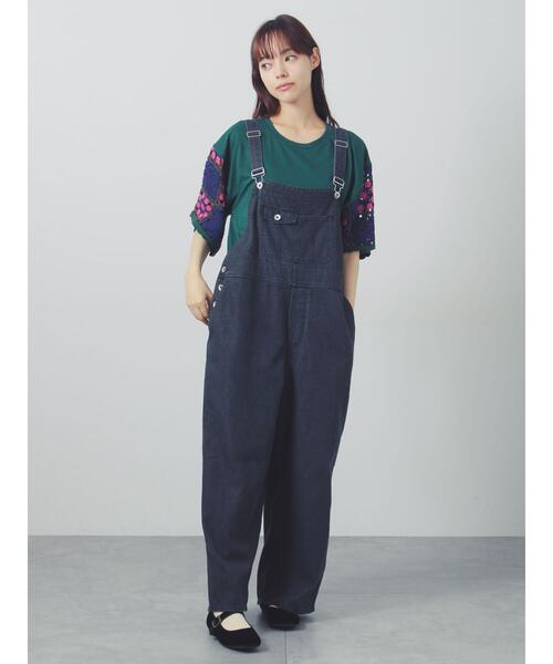 Samansa Mos2(サマンサ モスモス)の「【接触冷感】モチーフ編みコンビカットソー(Tシャツ/カットソー・レディース・ブラック/ブラウン/オフホワイト/グリーン・F)」の15枚目の写真