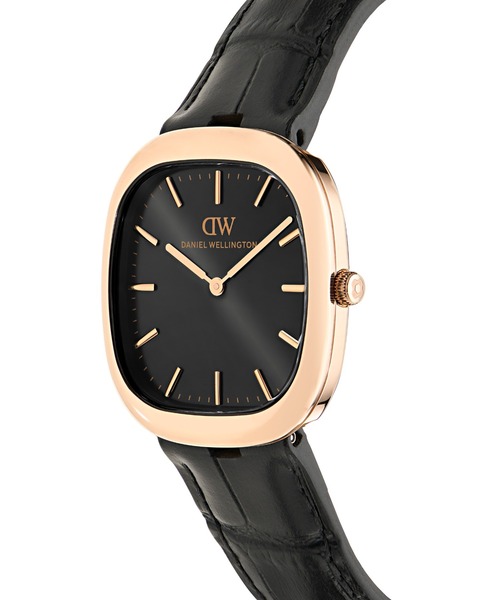 Daniel Wellington(ダニエルウェリントン)の「CORT 本革 30×38MM メンズ腕時計(アナログ腕時計・メンズ・ブルー/ホワイト/ピンクゴールド・ONE SIZE)」の4枚目の写真