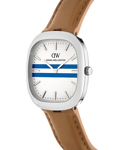 Daniel Wellington(ダニエルウェリントン)の「CORT 本革 30×38MM メンズ腕時計(アナログ腕時計・メンズ・ブルー/ホワイト/ピンクゴールド・ONE SIZE)」の6枚目の写真
