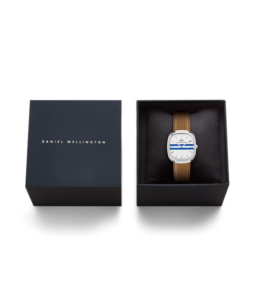 Daniel Wellington(ダニエルウェリントン)の「CORT 本革 30×38MM メンズ腕時計(アナログ腕時計・メンズ・ブルー/ホワイト/ピンクゴールド・ONE SIZE)」の11枚目の写真