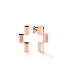 Bric Earrings Drop Crystal / Enamel