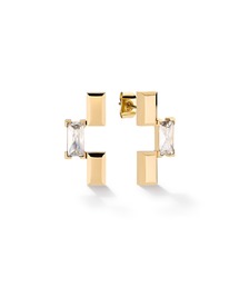 Bric Earrings Drop Crystal / Enamel