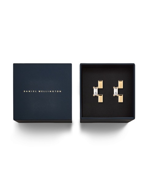 Daniel Wellington（ダニエルウェリントン）の「Bric Earrings Drop Crystal / Enamel（ピアス（両耳用）・レディース・ピンクゴールド/イエローゴールド・ONE SIZE）」の5枚目の写真