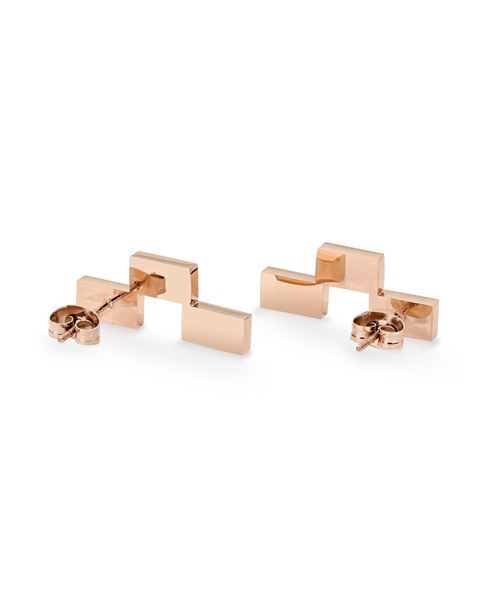 Daniel Wellington（ダニエルウェリントン）の「Bric Earrings Drop Crystal / Enamel（ピアス（両耳用）・レディース・ピンクゴールド/イエローゴールド・ONE SIZE）」の8枚目の写真