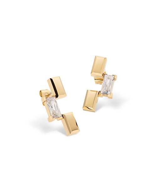 Daniel Wellington（ダニエルウェリントン）の「Bric Earrings Drop Crystal / Enamel（ピアス（両耳用）・レディース・ピンクゴールド/イエローゴールド・ONE SIZE）」の7枚目の写真
