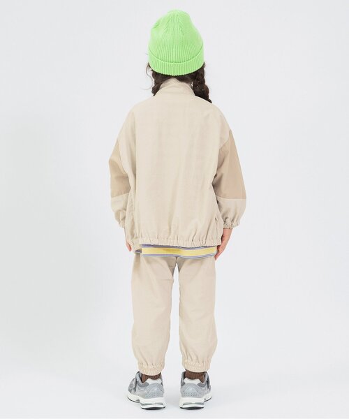 BREEZE(ブリーズ)の「【撥水】ラインアクティブ ナイロンパンツ_セットアップ可(その他パンツ・キッズ・グレー/マスタード/ブルー/クリーム・90/100/130/120/110/140/150)」の8枚目の写真