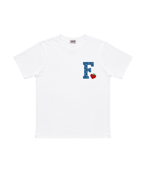 FRUAND(フルアンド)の「HEART T-SHIRT_2COLOR(Tシャツ/カットソー・レディース・その他/ホワイト/ネイビー・FREE)」の2枚目の写真