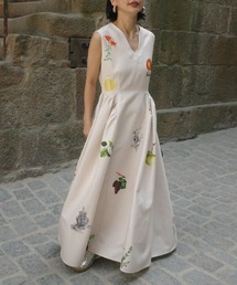 Ameri（アメリ）の「ELEANOR LINEN LIKE DRESS（ドレス）」