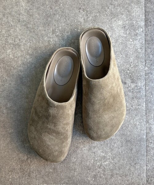 DouDou(ドゥドゥ)の「スエードサボ(その他シューズ・レディース・ブラック/グレー・SMALL/LARGE/MEDIUM)」の11枚目の写真