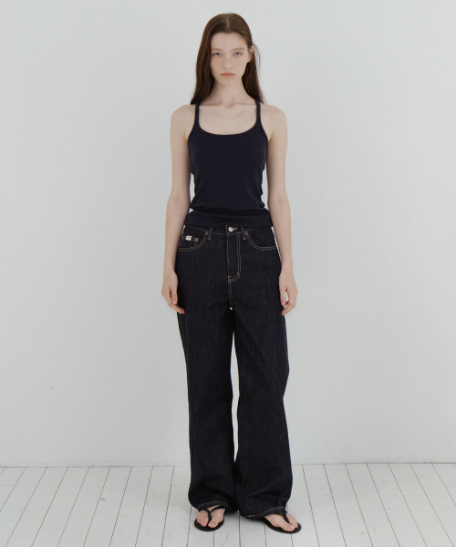 FRIVER07(フリバー07)の「Non fade straight denim pants FRFA01DP01_Indigo(デニムパンツ・レディース・インディゴブルー・SMALL/MEDIUM)」の2枚目の写真