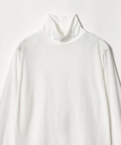 CITEN(シテン)の「<CITEN>エッセンシャルシアータートルトップ(Tシャツ/カットソー・レディース・ワイン/ホワイト/ブラック・FREE)」の19枚目の写真