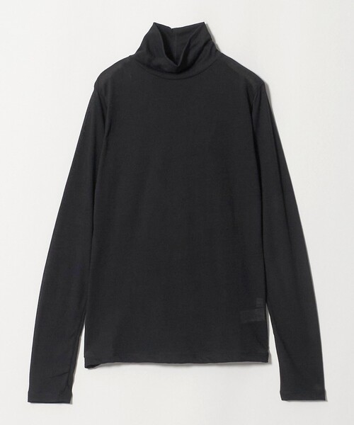 CITEN(シテン)の「<CITEN>エッセンシャルシアータートルトップ(Tシャツ/カットソー・レディース・ワイン/ホワイト/ブラック・FREE)」の21枚目の写真