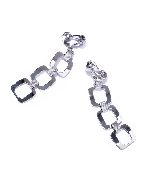 IRIS47(イリスフォーセブン)の「【IRIS 47】band earring/バンド イヤリング BO289(イヤリング・レディース・シルバー/ゴールド・FREE)」の5枚目の写真
