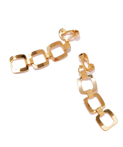 IRIS47(イリスフォーセブン)の「【IRIS 47】band earring/バンド イヤリング BO289(イヤリング・レディース・シルバー/ゴールド・FREE)」の7枚目の写真