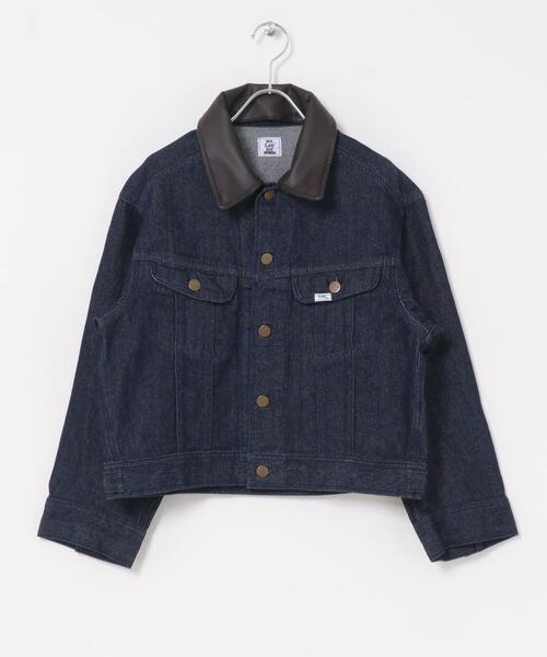 URBAN RESEARCH ROSSO WOMEN(アーバンリサーチ ロッソ)の「『別注』Lee×ROSSO 2WAY COLLAR SHORT JACKET(デニムジャケット・レディース・ブラック系その他/ワンウォッシュ・SHORT)」の17枚目の写真