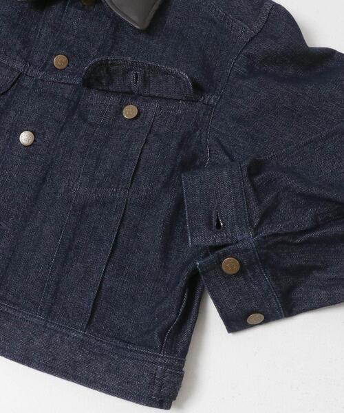 URBAN RESEARCH ROSSO WOMEN(アーバンリサーチ ロッソ)の「『別注』Lee×ROSSO 2WAY COLLAR SHORT JACKET(デニムジャケット・レディース・ブラック系その他/ワンウォッシュ・SHORT)」の18枚目の写真