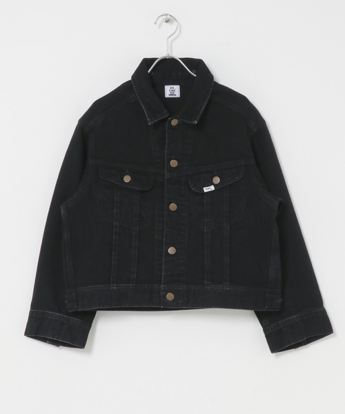 URBAN RESEARCH ROSSO WOMEN（アーバンリサーチ　ロッソ）の「『別注』Lee×ROSSO　2WAY COLLAR SHORT JACKET（デニムジャケット・レディース・ブラック系その他/ワンウォッシュ・SHORT）」の3枚目の写真