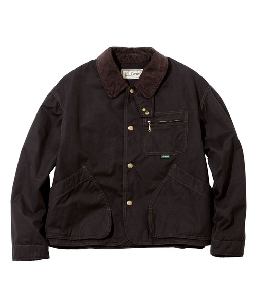 L.L.Bean(エルエルビーン)の「【JAPAN EDITION】ビーンズ・フィールド・コート、インサレーテッド(カバーオール・レディース・パープル/ダークオリーブ/ダークブラウン/ライトベージュ・MEDIUM)」の2枚目の写真