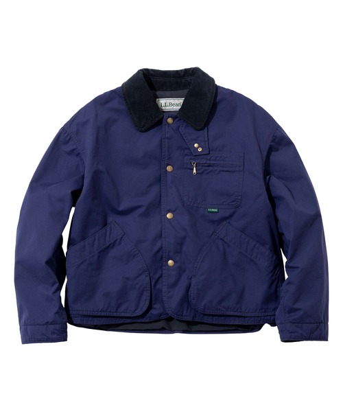 L.L.Bean(エルエルビーン)の「【JAPAN EDITION】ビーンズ・フィールド・コート、インサレーテッド(カバーオール・レディース・パープル/ダークオリーブ/ダークブラウン/ライトベージュ・MEDIUM)」の4枚目の写真