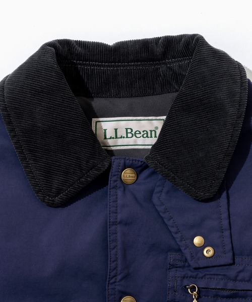 L.L.Bean(エルエルビーン)の「【JAPAN EDITION】ビーンズ・フィールド・コート、インサレーテッド(カバーオール・レディース・パープル/ダークオリーブ/ダークブラウン/ライトベージュ・MEDIUM)」の8枚目の写真