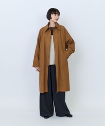 グランジコットンポプリンステンカラーコート［ライナー着脱可］