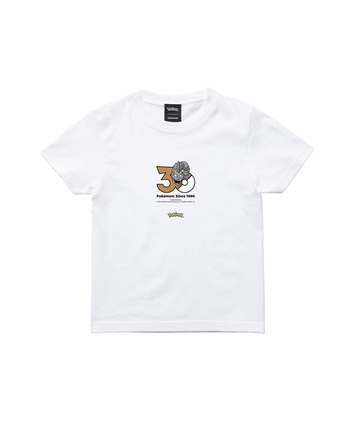 ZOZOSPOT(ゾゾスポット)の「Pokemon 30th Anniversary 1025 T-shirt 「イワーク」(Tシャツ/カットソー・レディース・ホワイト・SMALL/110cm/120cm/130cm/140cm/150cm/160cm/MEDIUM/LARGE/X-LARGE/XX-LARGE/XXX-LARGE/100cm)」の2枚目の写真