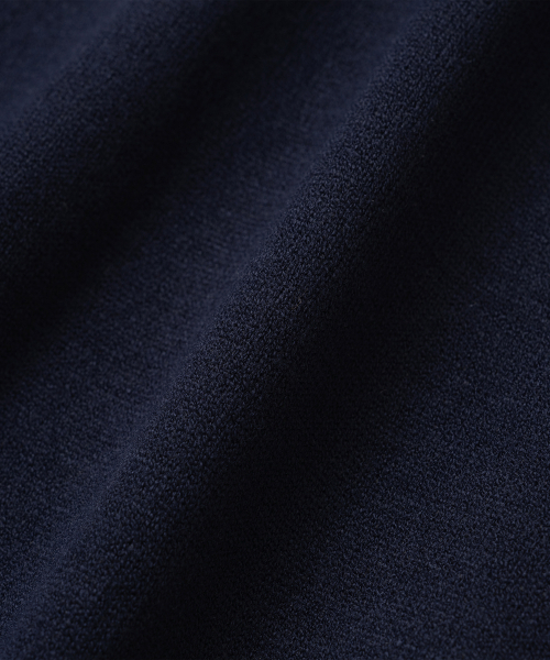 KNITTED（ニッティド）の「ベーシックエッセンシャルクロップラウンドニット NAVY（ニット/セーター・メンズ・その他・MEDIUM/LARGE/X-LARGE）」の5枚目の写真