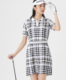 14G天竺半袖ポロワンピース (WOMENS)