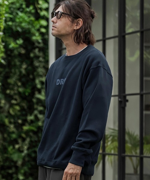 CAMBIO(カンビオ)の「msw1964- ヘビー裏毛プリントCNスウェット - Drip(2602133MCB)(スウェット・メンズ・ホワイト/ブラック/ミックスグレー/ネイビー・S/M/L/XL)」の17枚目の写真
