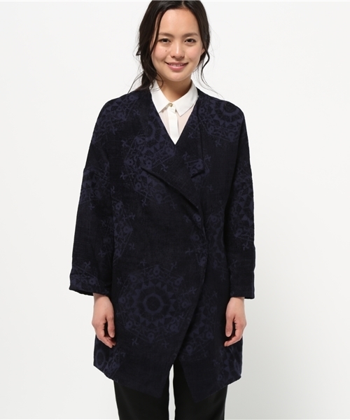 Desigual(デシグアル)の「「Desigual/デシグアル」ラクロワビッグカラージャケット(その他アウター・レディース・グレー系その他・38/36/42/40)」の2枚目の写真