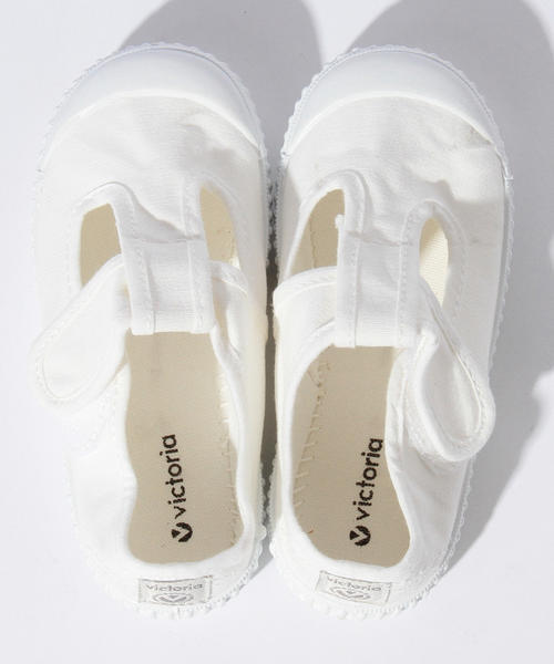こども ビームス（コドモビームス）の「victoria / Sandalia (15～21.5cm)（スニーカー・キッズ・ホワイト/ブラック系その他/サックスブルー・24(15cm）/28(17.5)/30(18.5)/31(19cm)/32(20cm）/23(14.5)/22(13.5)/26(16cm）/27(17cm）/29(18cm)/33(20.5)/25(15.5)/34(21.5)）」の4枚目の写真