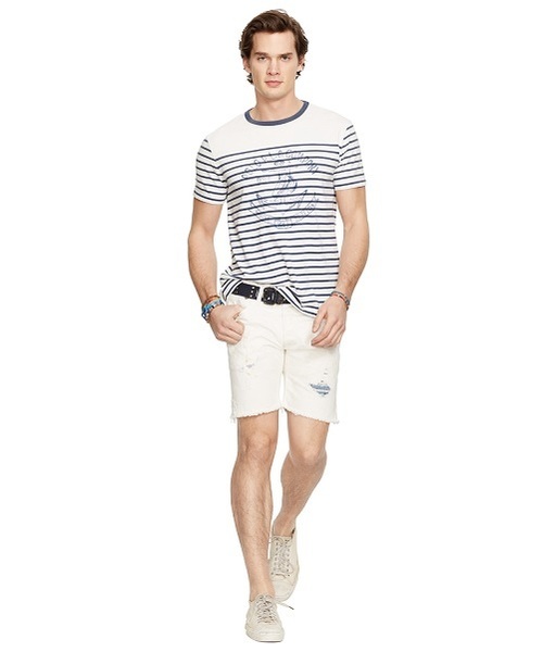 POLO RALPH LAUREN（ポロ ラルフ ローレン）の「カスタムフィット グラフィック Tシャツ（Tシャツ/カットソー・メンズ・ホワイト系その他・X-LARGE/X-SMALL/MEDIUM/SMALL/LARGE）」の10枚目の写真