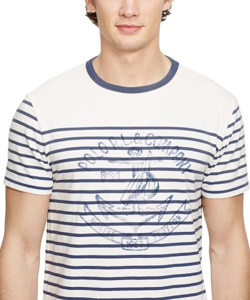 POLO RALPH LAUREN（ポロ ラルフ ローレン）の「カスタムフィット グラフィック Tシャツ（Tシャツ/カットソー・メンズ・ホワイト系その他・X-LARGE/X-SMALL/MEDIUM/SMALL/LARGE）」の12枚目の写真